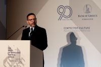 Unser Archivfoto (© Eurokinissi) zeigt den der Gouverneur der Bank von Griechenland Jannis Stournaras.