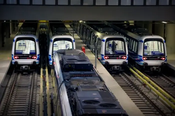 Die Metro von Thessaloniki, Archivfoto (© Eurokinissi)