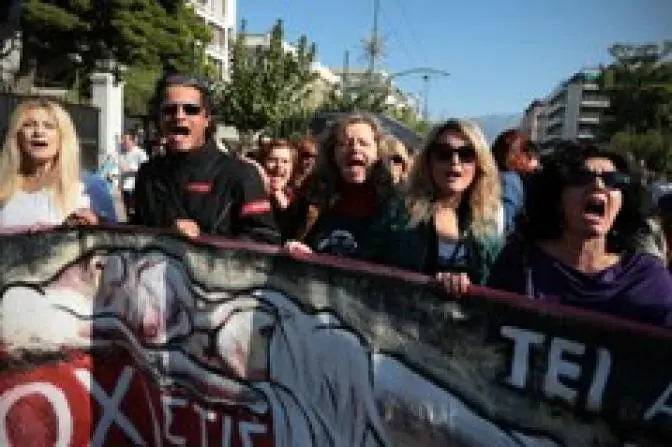 Griechenland beteiligt sich an europaweiten Protesten gegen Sparpolitik