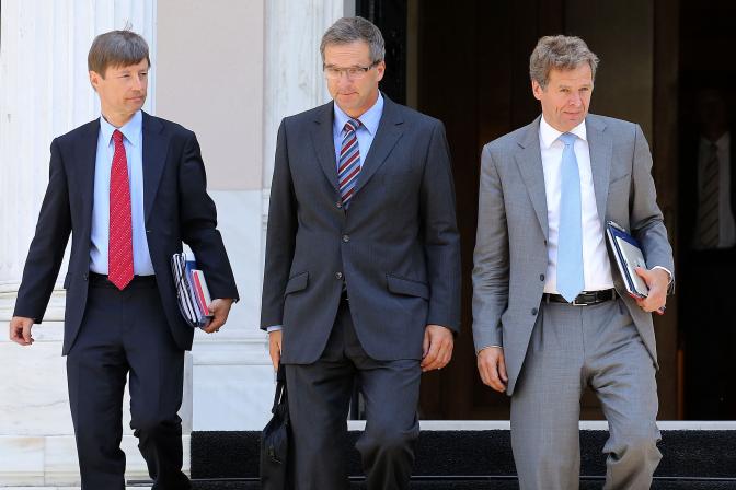 Samaras sondiert in Frankfurt Hilfsbereitschaft der EZB