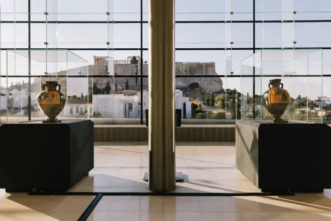 Unser Archivfoto (© Eurokinissi) entstand im Athener Akropolis Museum.
