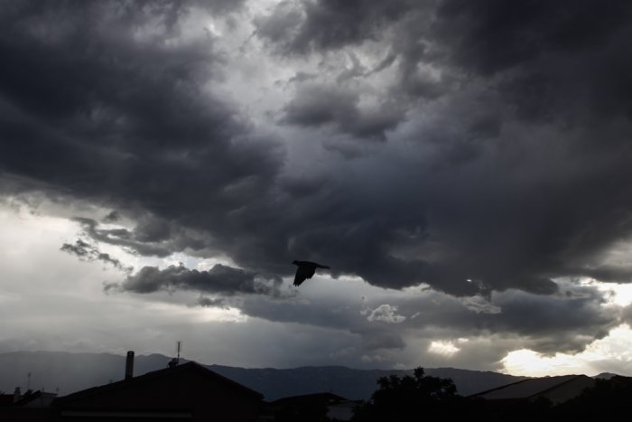 Schwere Unwetter auf Rhodos (© Eurokinissi).