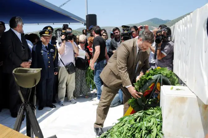 Gedenkfeier anlässlich des Massakers von Distomo