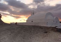 Gewitter und Regen über Hellas