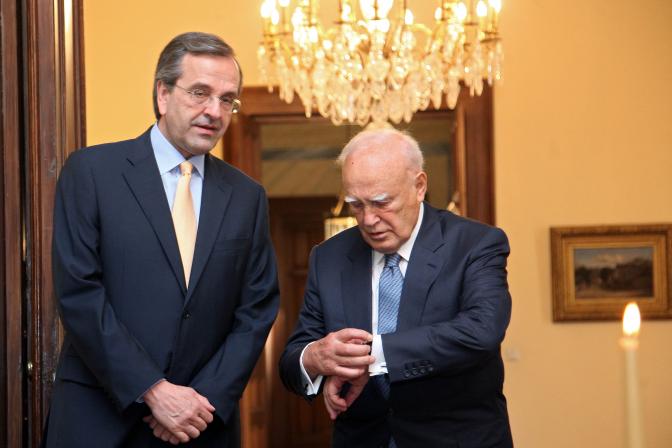 Staatspräsident Papoulias reist heute zum EU-Gipfel nach Brüssel