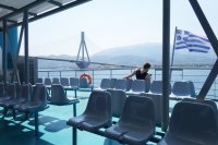 Unser Archivfoto (© Eurokinissi) entstand im Golf von Korinth vor Patras.