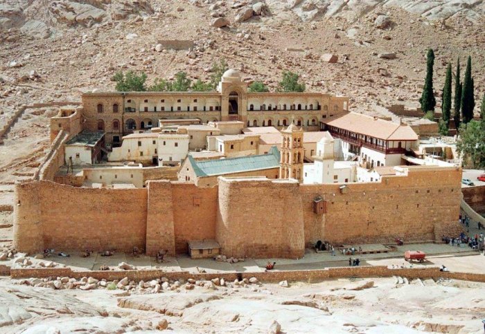 Unser Archivfoto (© Eurokinissi) zeigt das Katharinenkloster auf der Halbinsel Sinai.