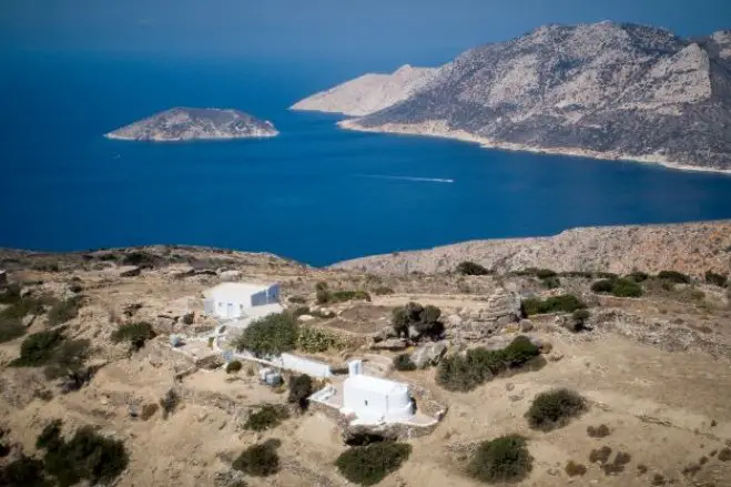 Auf Amorgos wurde im Juli eine neue Entsalzungsanlage in Betrieb genommen. Foto (© Eurokinissi)