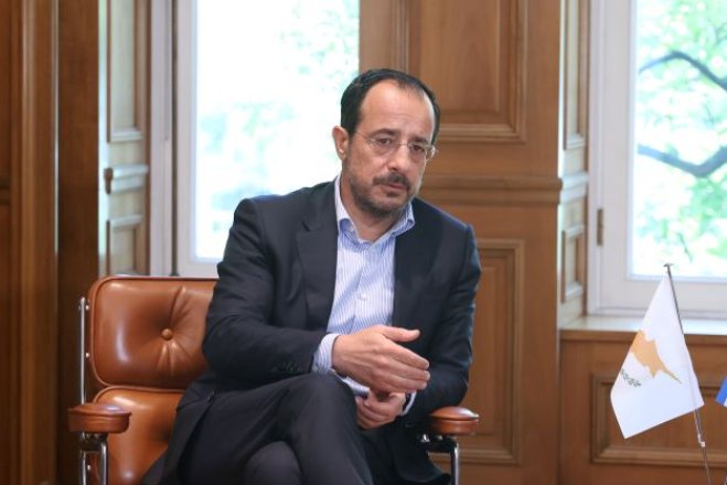 Unser Foto (© Eurokinissi) zeigt Nikos Christodoulidis.