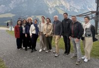 Unser Foto (© Pressestelle des griechischen Tourismusministeriums) zeigt Tourismusministerin Olga Kefalogianni bei ihrem offiziellen Besuch in Österreich.