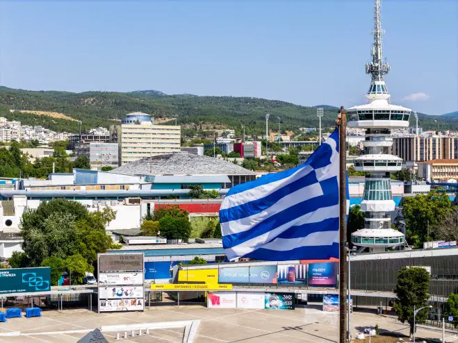 Das Gelände der Internationalen Handelsmesse in Thessaloniki (Foto: ©Eurokinissi)