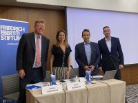 Das Archivfoto (© GZ) entstand 2022 bei einer Veranstaltung der Friedrich Ebert Stiftung in Athen