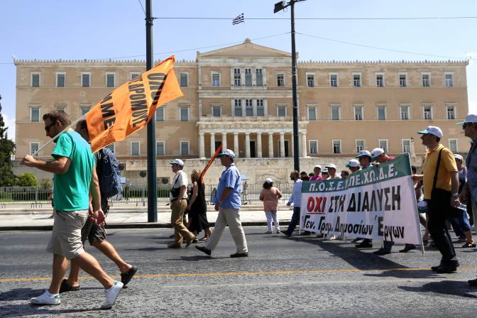Gewerkschaften in Griechenland bereiten sich auf heißen Herbst vor