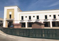 Foto (© Culture Ministry): Das Hotel Leros wird zum Kulturzentrum umgebaut.