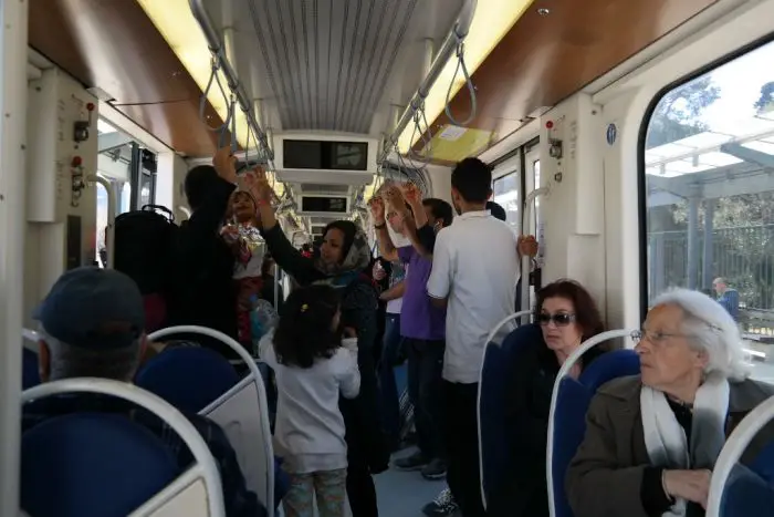 Streik gegen Privatisierung der griechischen Bahn Trainose