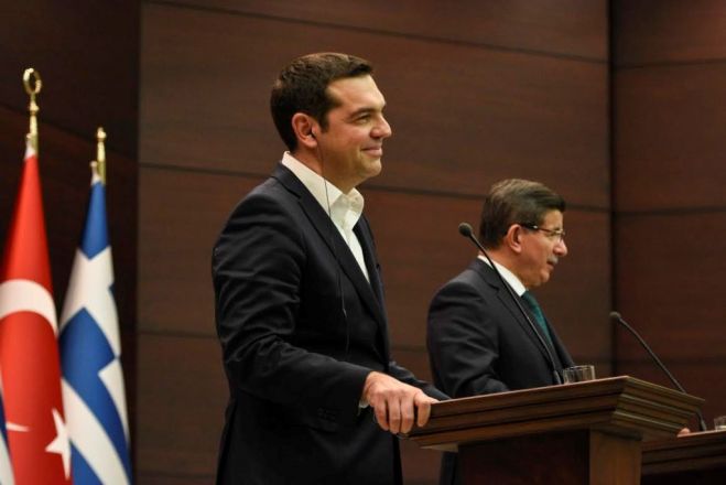 Tsipras in der Türkei: Eindämmung der Flüchtlingswelle stand im Mittelpunkt <sup class="gz-article-featured" title="Tagesthema">TT</sup>