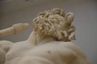 Foto(© wikipedia): Die Blendung des Polyphem, Grotte des Tiberius, Museo Archeologico di Sperlonga