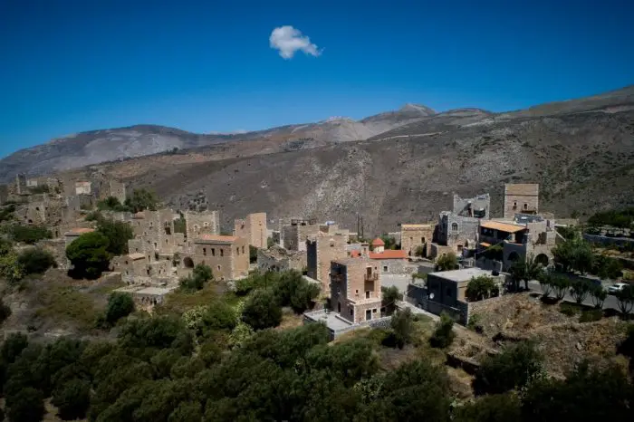 Unser Archivfoto (© Eurokinissi) entstand in der Mani auf der Peloponnes.