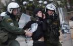 Griechenland: Demos und massive Polizeipräsenz in Griechenland 
