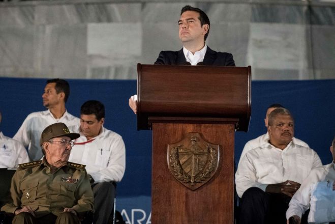 Tsipras trifft Staats- und Regierungschefs aus Südamerika auf Kuba