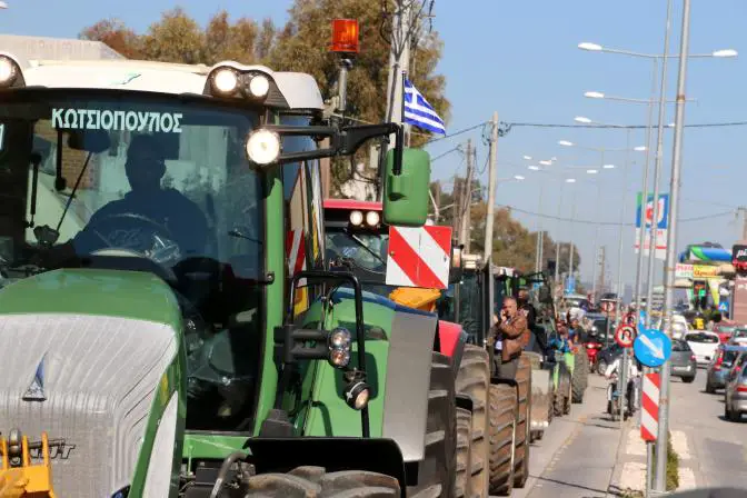 Front von Bauern-Protesten bahnt sich in Griechenland an