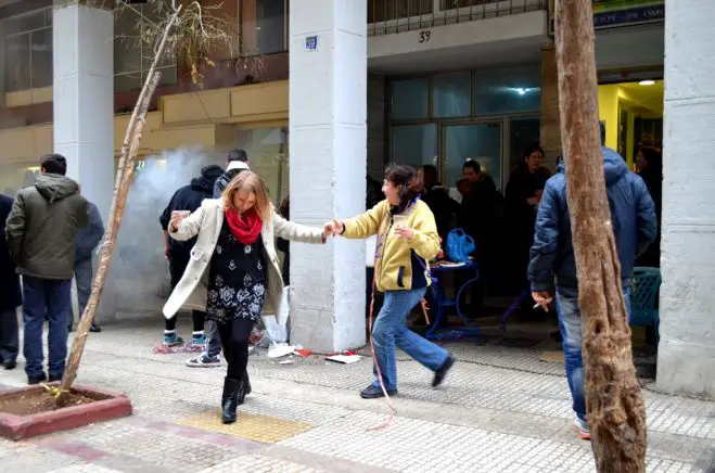 Die Griechenland Zeitung feiert Tsiknopempti