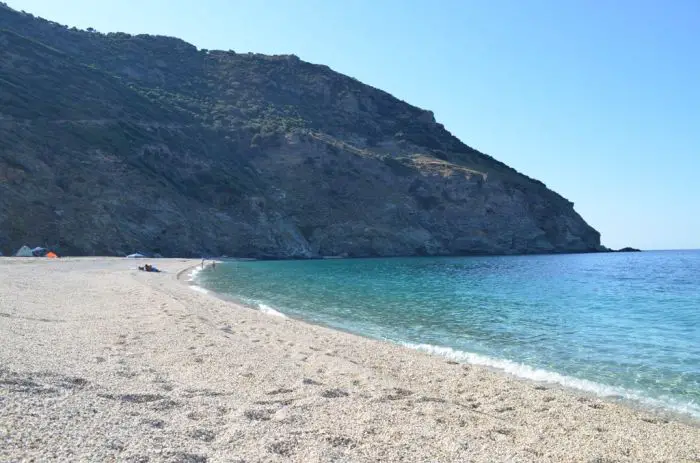 Foto © GZ/ Jan Hübel/ Jannitsi Strand auf Euböa 