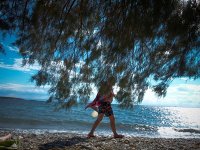 Heute wird es zwar teilweise regnerisch, aber „Fenster“ zum Baden öffnen sich immer noch. (Foto: © Eurokinissi)