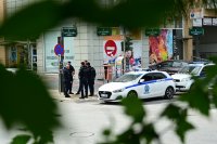 Unser Archivfoto (© Eurokinissi) entstand nach der Ermordung einer 40-jährigen Frau im Athener Vorort Menidi.