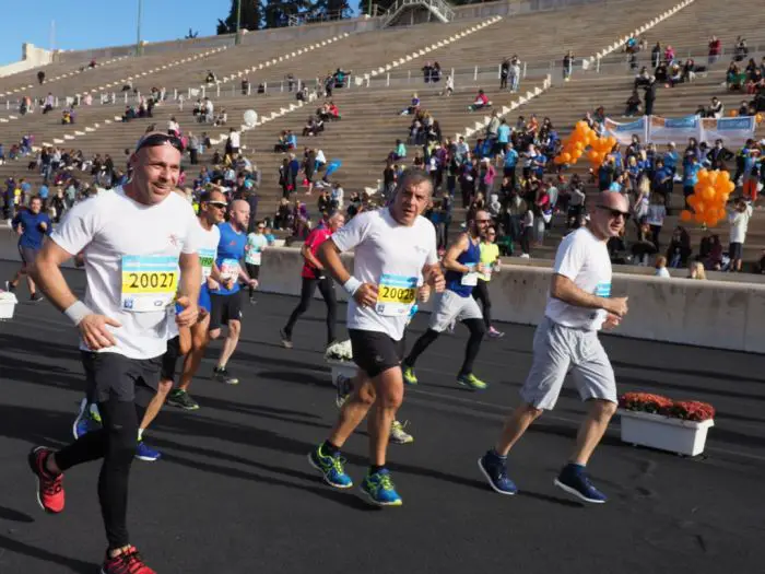 Jubiläumslauf: 50.000 Teilnehmer beim Athener Marathon