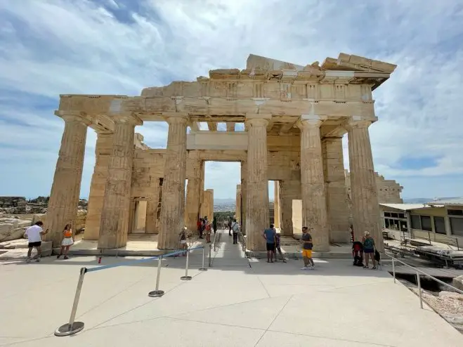 Foto (© Griechenland Zeitung / Marie Milius) zeigt die Akropolis 