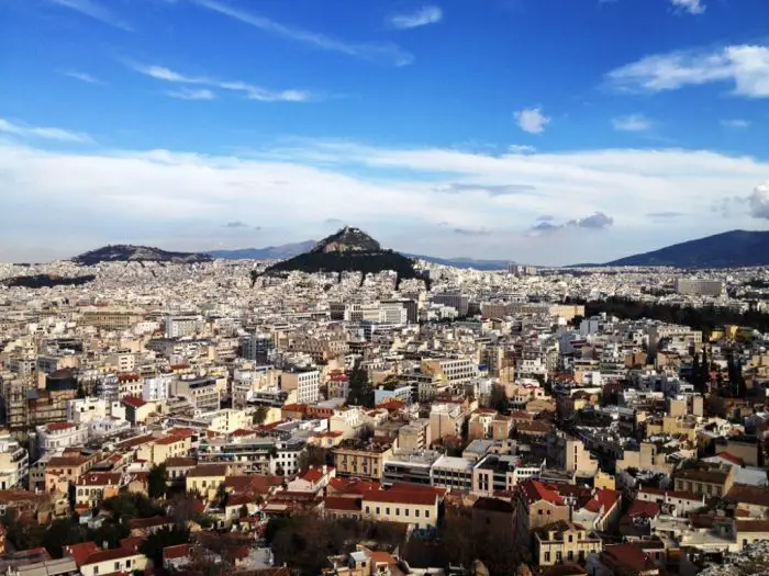 Athen bei Lebensqualität im oberen Mittelfeld