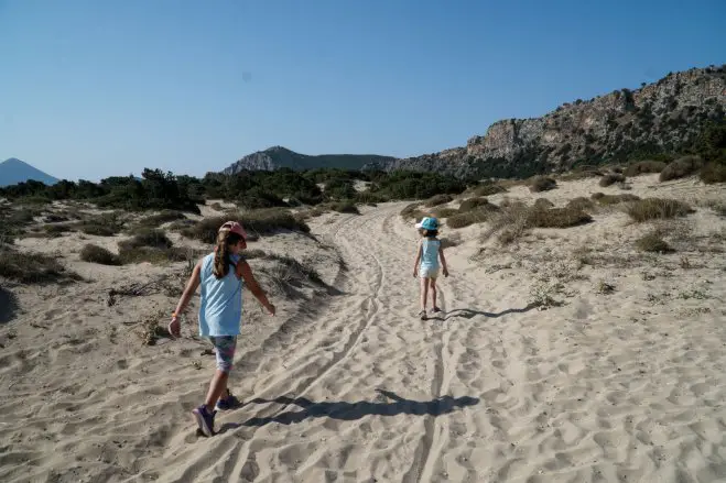 Unser Archivfoto (© Eurokinissi) entstand am Strand Voidokilia; einem Schutzgebiet Natura 2000.