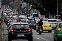 Unser Foto (© Eurokinissi) entstand am Montagvormittag in Athen. 