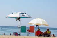 An diesem Wochenende herrschen zum ersten Mal echte Badetemperaturen. (Foto: © Eurokinissi)