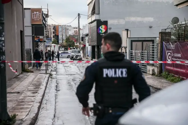 Unser Foto (© Eurokinissi) entstand im Athener Stadtteil Gazi.