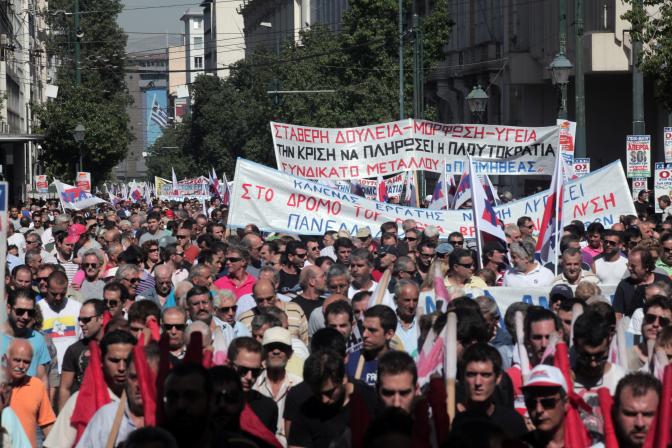 Generalstreik in Griechenland – Ausschreitungen in Athen