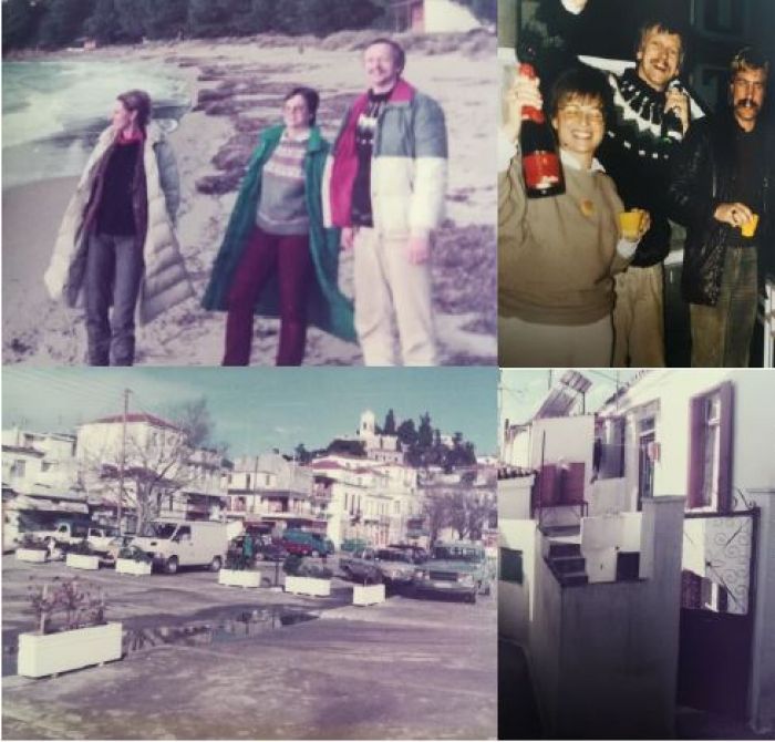 Foto © Suse Klein/ Aufnahmen der Reisenden in Volos und auf Skiathos im Januar 1985