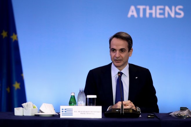 Unser Archivfoto (© Eurokinissi) zeigt Premierminister Kyriakos Mitsotakis.