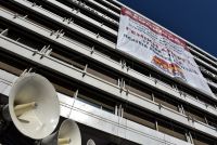 Ministerium besetzt: Aufruf zum Widerstand gegen Sparmaßnahmen 