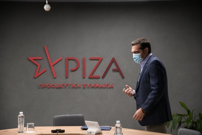 Unser Archivfoto (© Eurokinissi) zeigt Oppositionschef Alexis Tsipras.