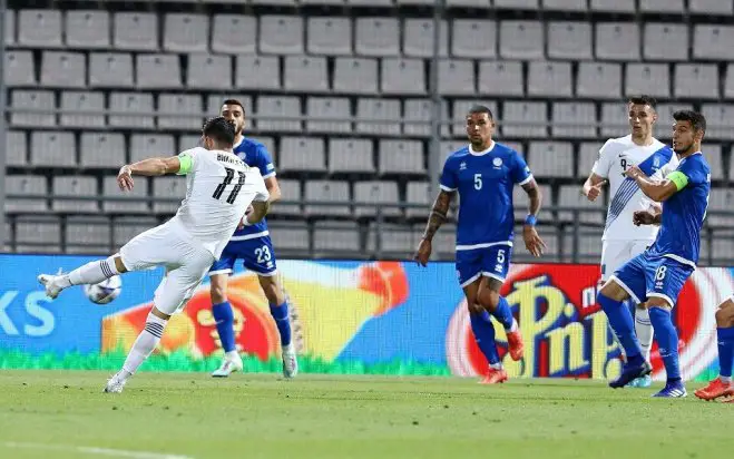 Foto (© ek): Griechenlands Fußballnationalteam spielt derzeit sehr erfolgreich in der Nations League.