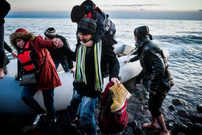 Unser Archivfoto (© Eurokinissi) entstand im März auf der Insel Lesbos.