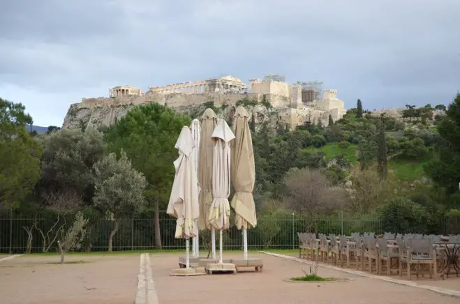 Foto (© Griechenland Zeitung / Jan Hübel): Athen