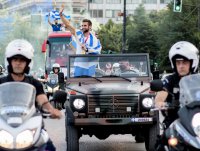 Unser Foto (© Eurokinissi) entstand am Montag (2.8.) in Ioannina.