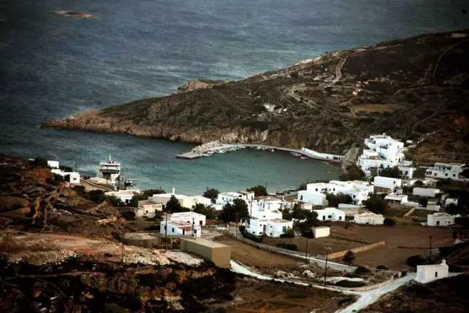 Unser Archivfoto (© Eurokinissi) entstand auf Kimolos.