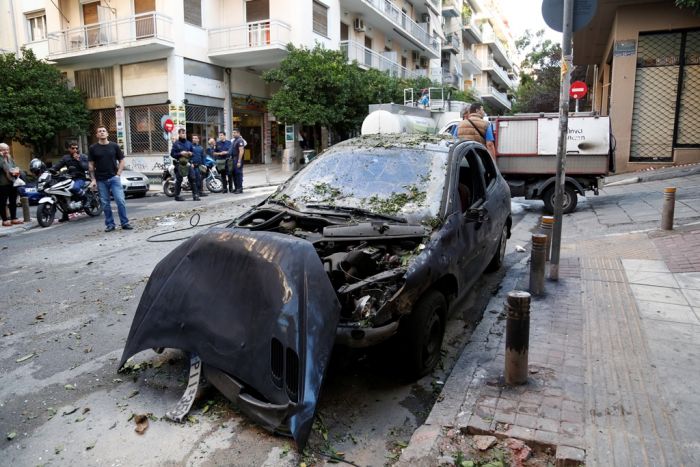 Gegen Staatsanwältin gerichteter terroristischer Anschlag in Athen