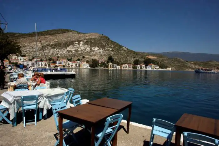 Unsere Archivfotos (© Eurokinissi) entstanden auf der Insel Kastellorizo.