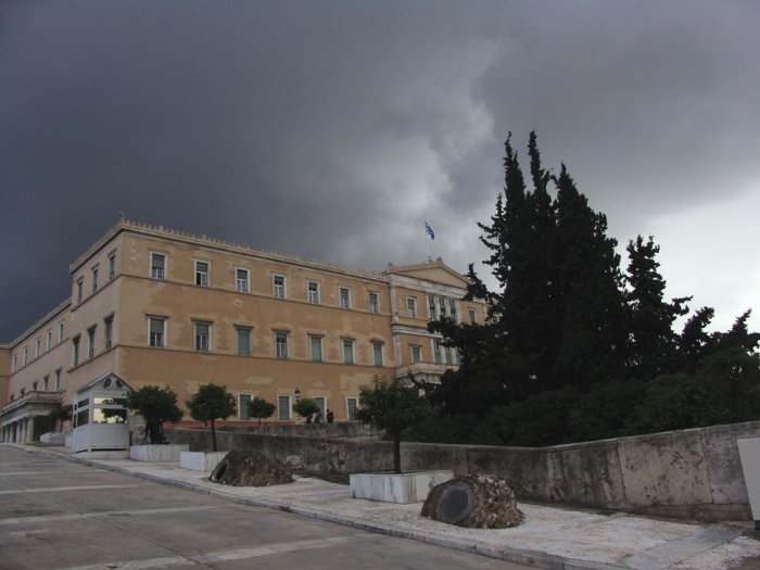 Unser Archivfoto (© GZ / Jonas Rogge) zeigt das griechische Parlament.