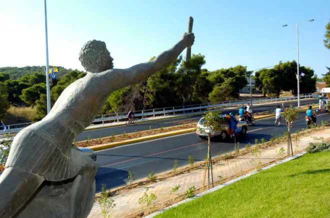 Foto (© Eurokinissi): Pheidippides: Der mythische Läufer von Marathon